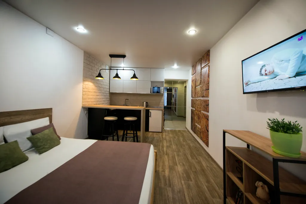 Квартира Сканди-студия в исторической части города — аренда посуточно в Вологда