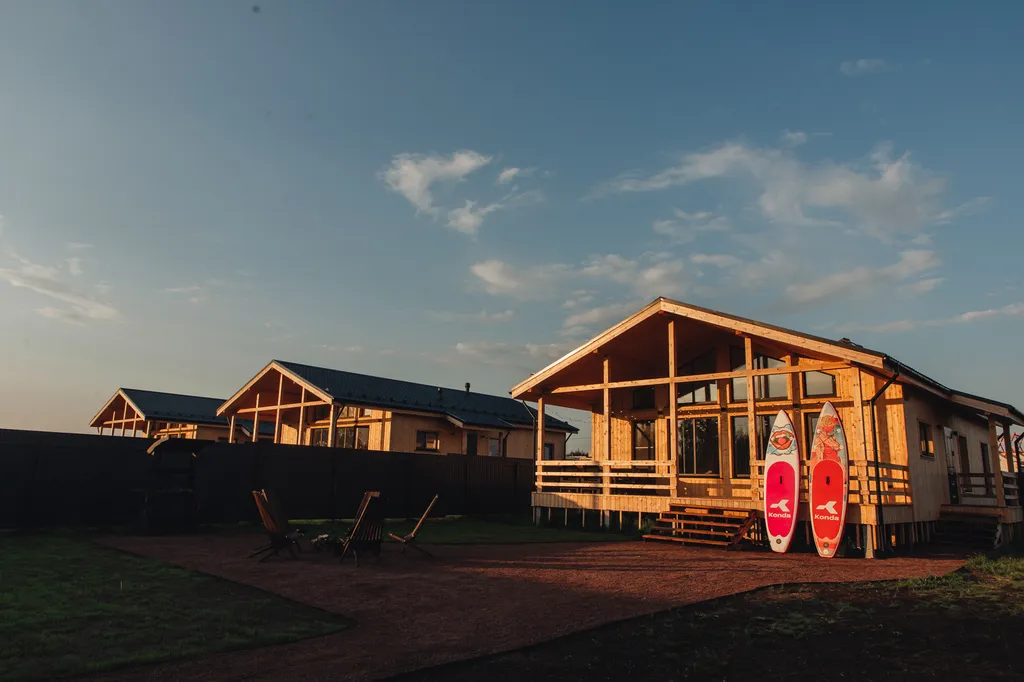 Коттедж Красивый дом с сауной, джакузи, сапбордами — Павловский Посад