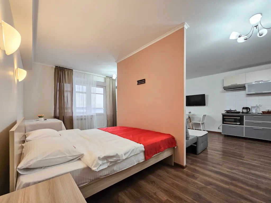 Просторная уютная студия в центре города