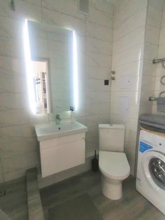 Красивая студия Skandi с панорамным окном у Море-парка