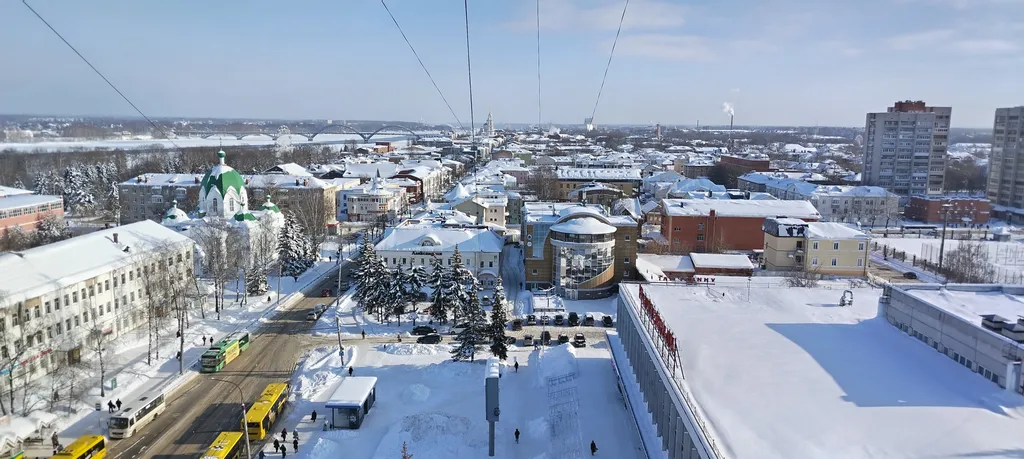 Квартира с лучшими видом в городе в самом центре, с обзором на достопримечательности