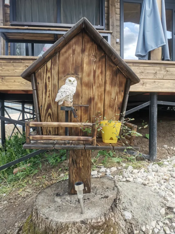 Уютные домики с баней и тёплой купелью