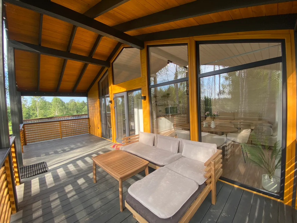 Коттедж Коттедж Частная усадьба №3 с баней и чаном — Петровское