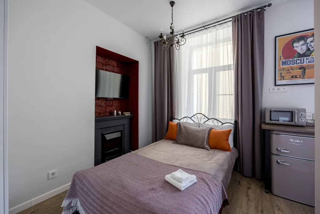Квартира-студия, 20 м², 1 кровать — аренда посуточно в Москва