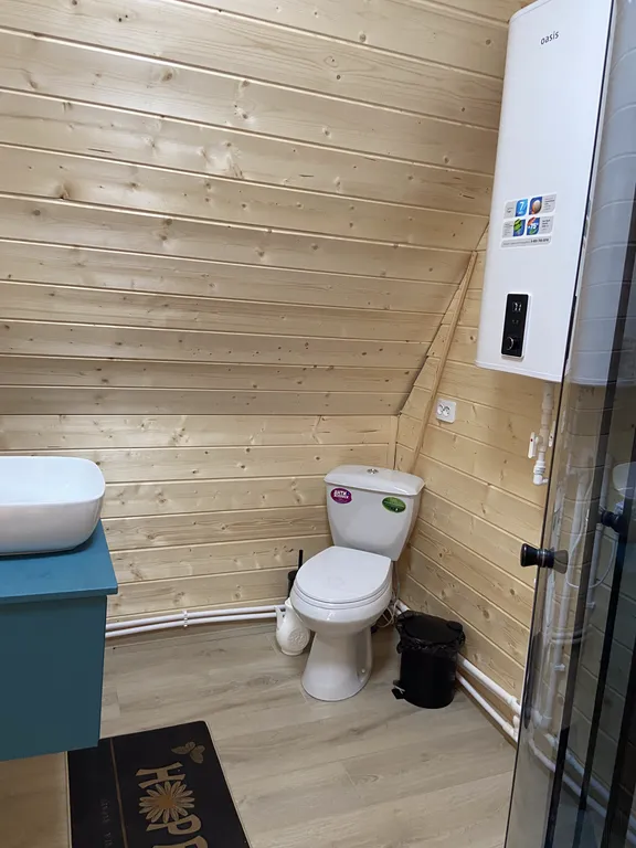 А-фрейм 2 с видом на горы и лес