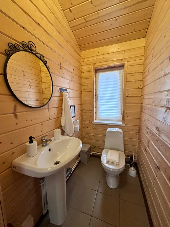 Коттедж Ладожские дюны, комфортный дом с панорамными окнами до 7-ми гостей — Ларионово