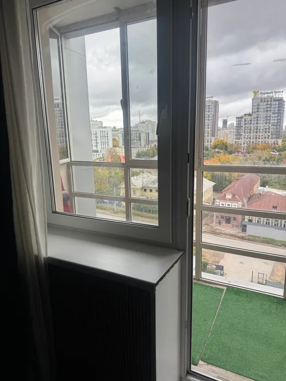 Уютная квартира в центре города! С красивым видом! С двумя санузла