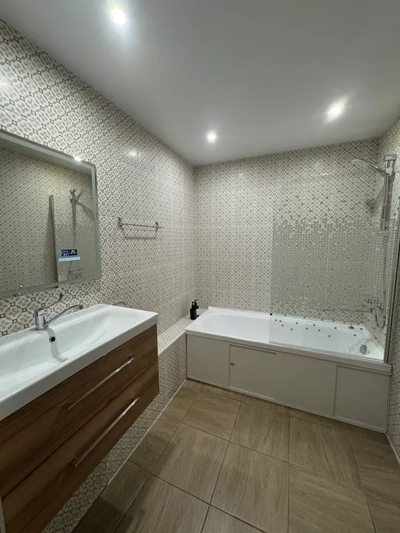 Деревянный дом с баней