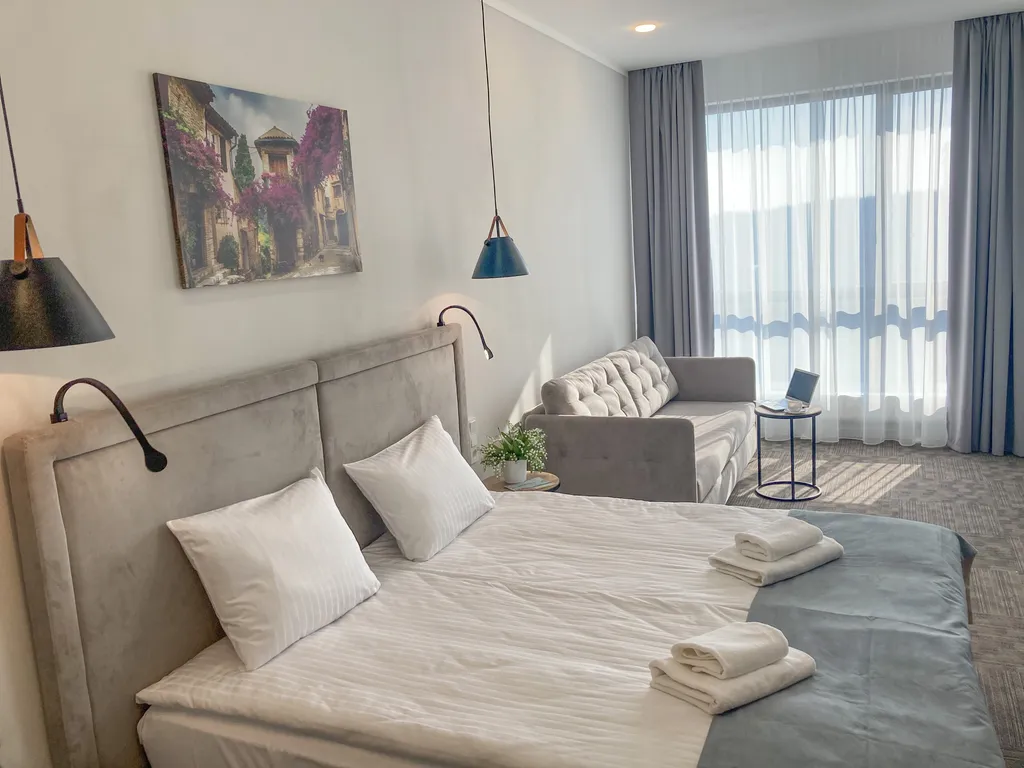 Квартира Квартира Сан Сити 1 в здании с Baltik spa на 9 этаже — Светлогорск