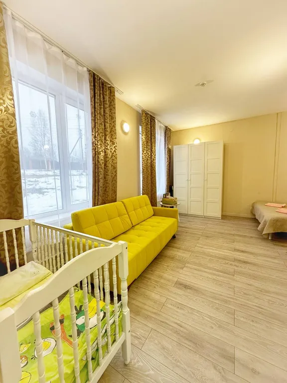 Квартира Семейный апартамент с просторной гостиной и просторной спальней — Мичуринское