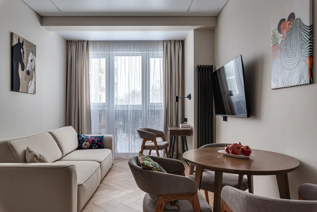 Атмоcферная квартира в ЖК Скандинавия