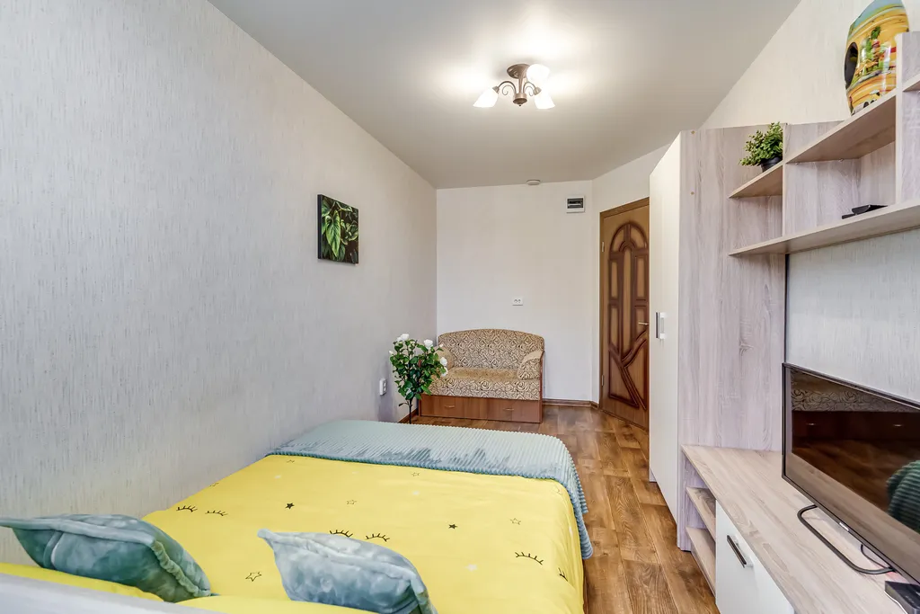 Мини-двухкомнатная квартира в центре города