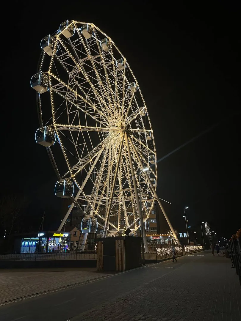 Новогодние улочки Зеленоградска