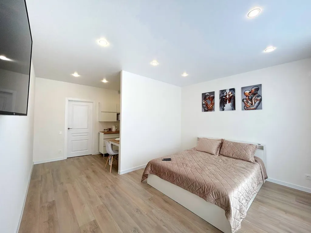 Просторная студия на 15 этаже