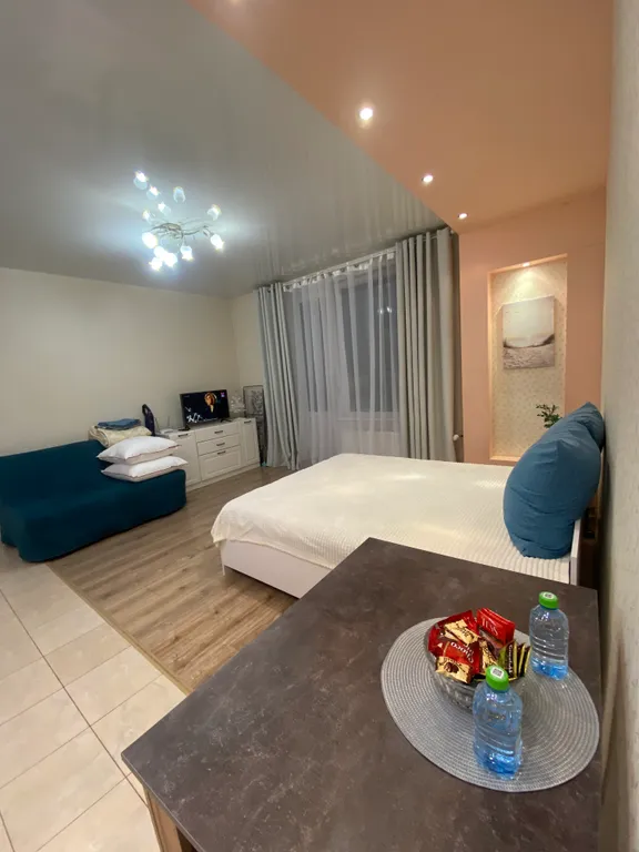 Квартира Квартира Уютная и светлая студия — Янино-1