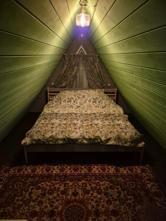 Ретро дом с джакузи и баней на дровах