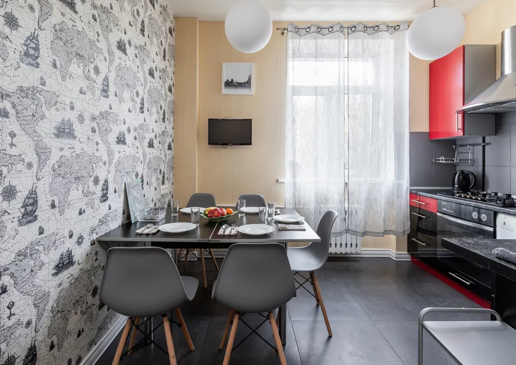 Семейные апартаменты возле парка Горького