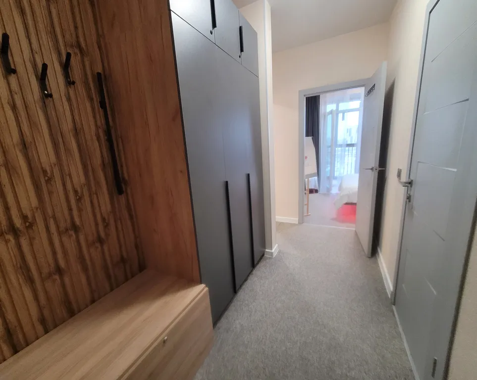 Квартира-студия с фитобочкой и джакузи с панорамным видом в ЖК Scandis