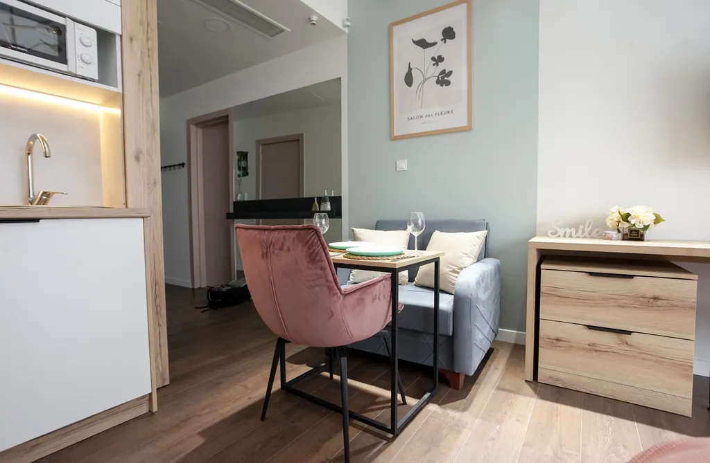 Студия в комплексе White sails с бассейном и видом на море