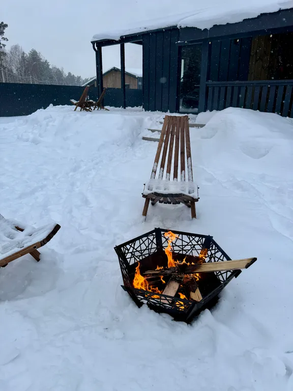 Уютный дом в аренду с видом на лес