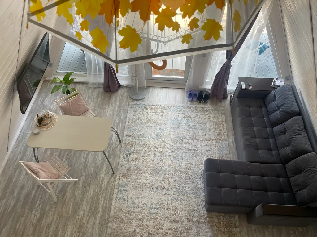 Дом A-frame с сауной