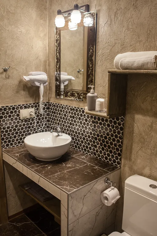 Барнхаус ВЕСНА с камином и баней