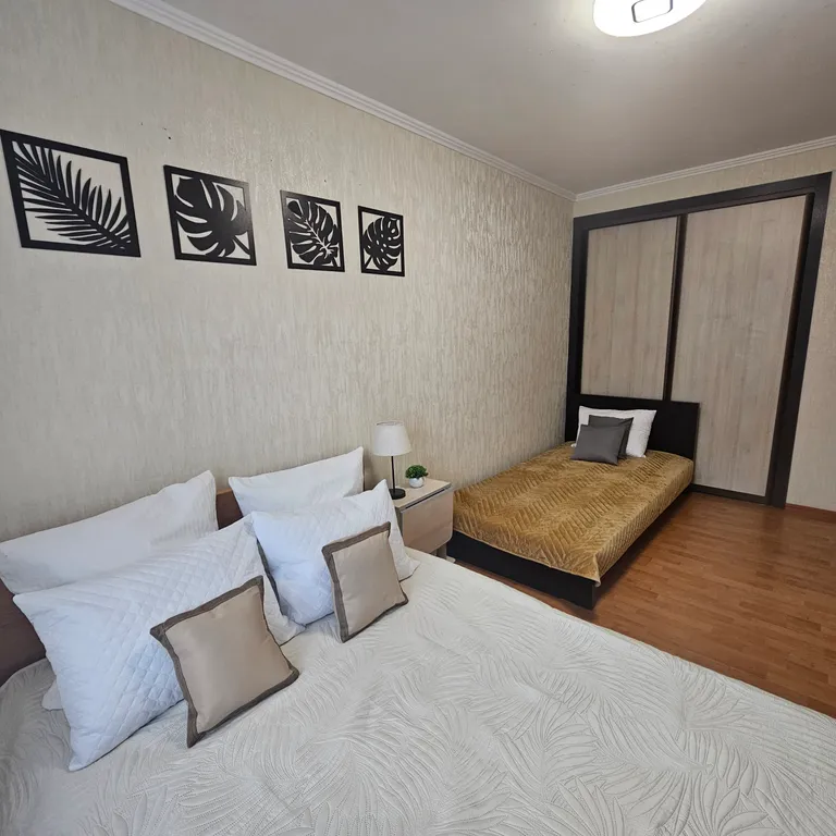 Большая, уютная двухкомнатная квартира возле пляжа