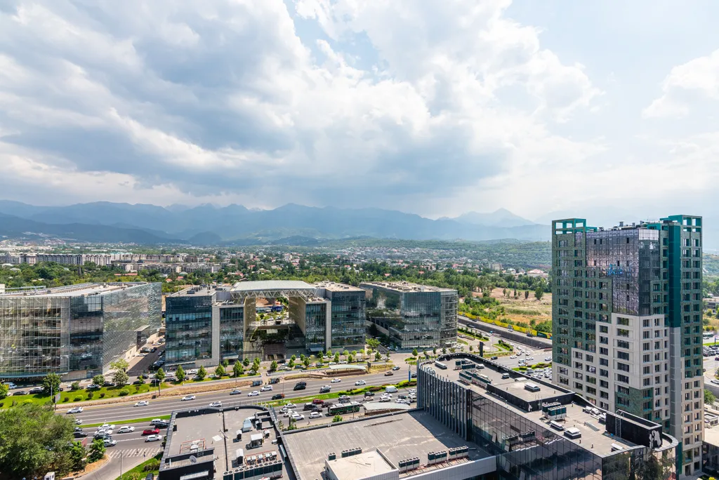 Квартира в ЖК Аль-Фараби с видом на горы