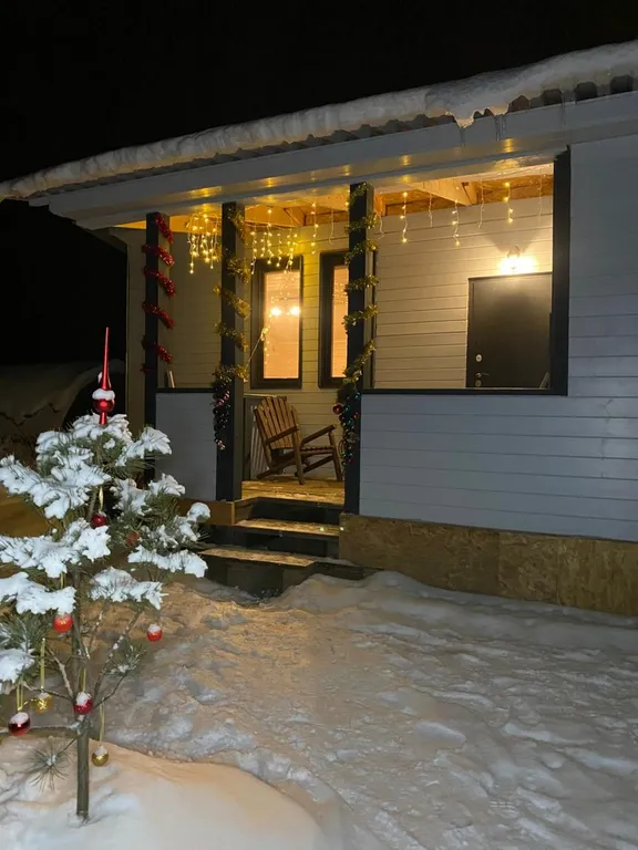 Коттедж Дом на берегу реки, в окружении леса с баней и чаном — Старово