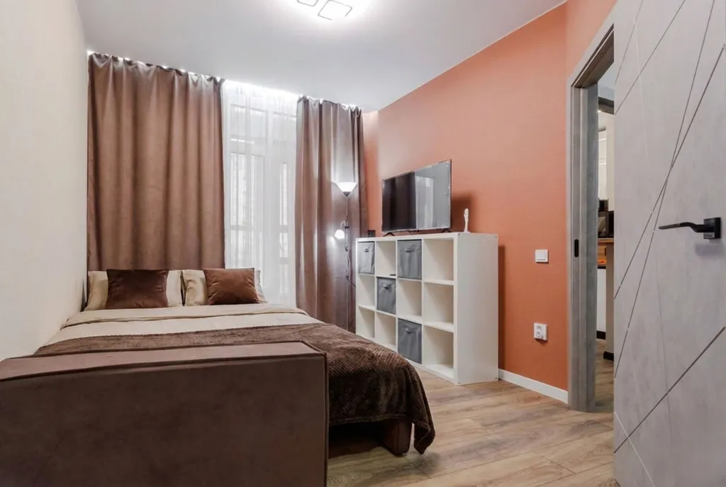 Уютная 1-комнатная квартира для двух гостей