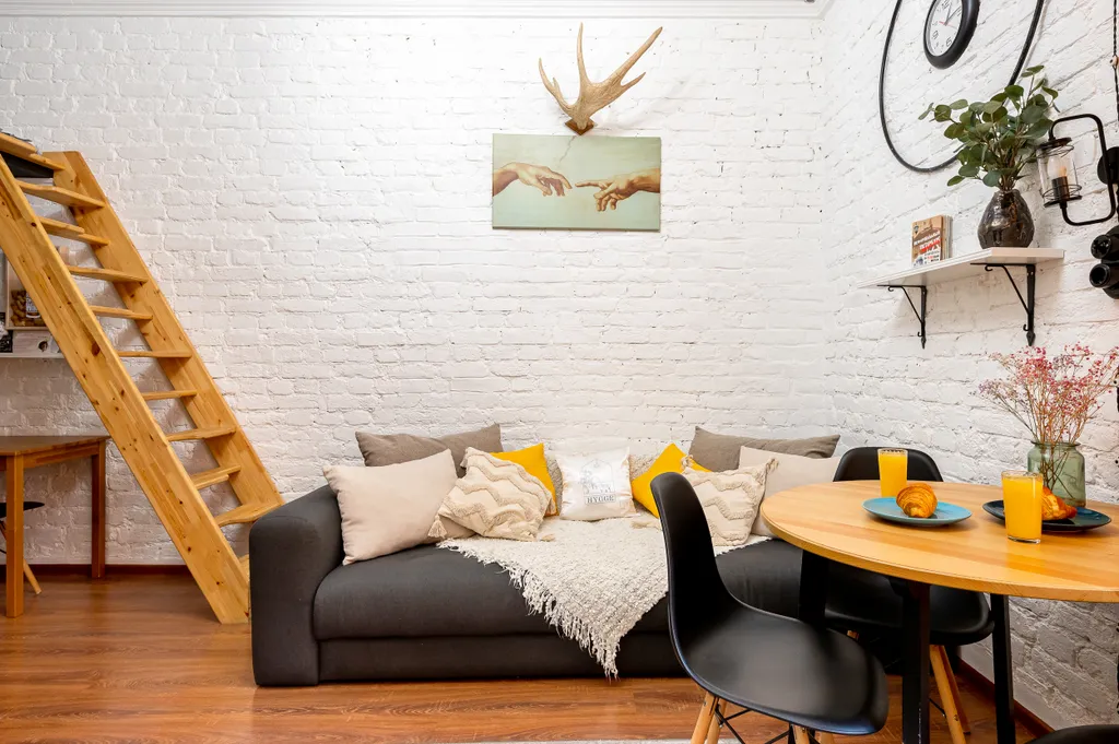 Квартира Studio Loft Belinsky в топовой локации Петербурга — аренда посуточно в Санкт-Петербург