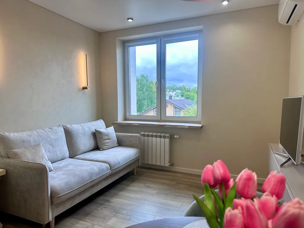 Уютная квартира, отдельная спальня и кухня-гостиная