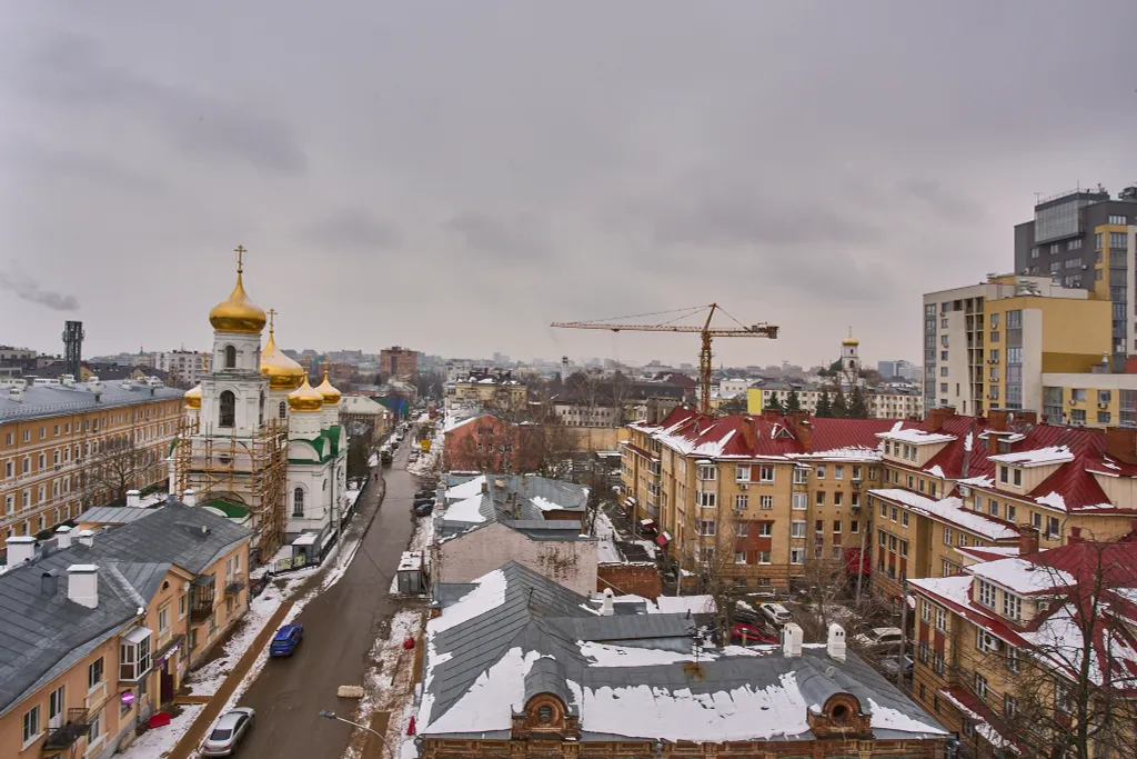 Квартира Уютная квартира с видом на храмы и Кремль — Нижний Новгород
