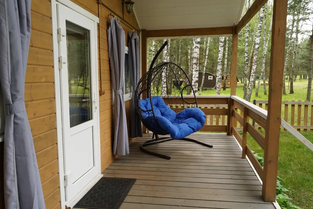 Отдых в лесу с баней и горячим чаном