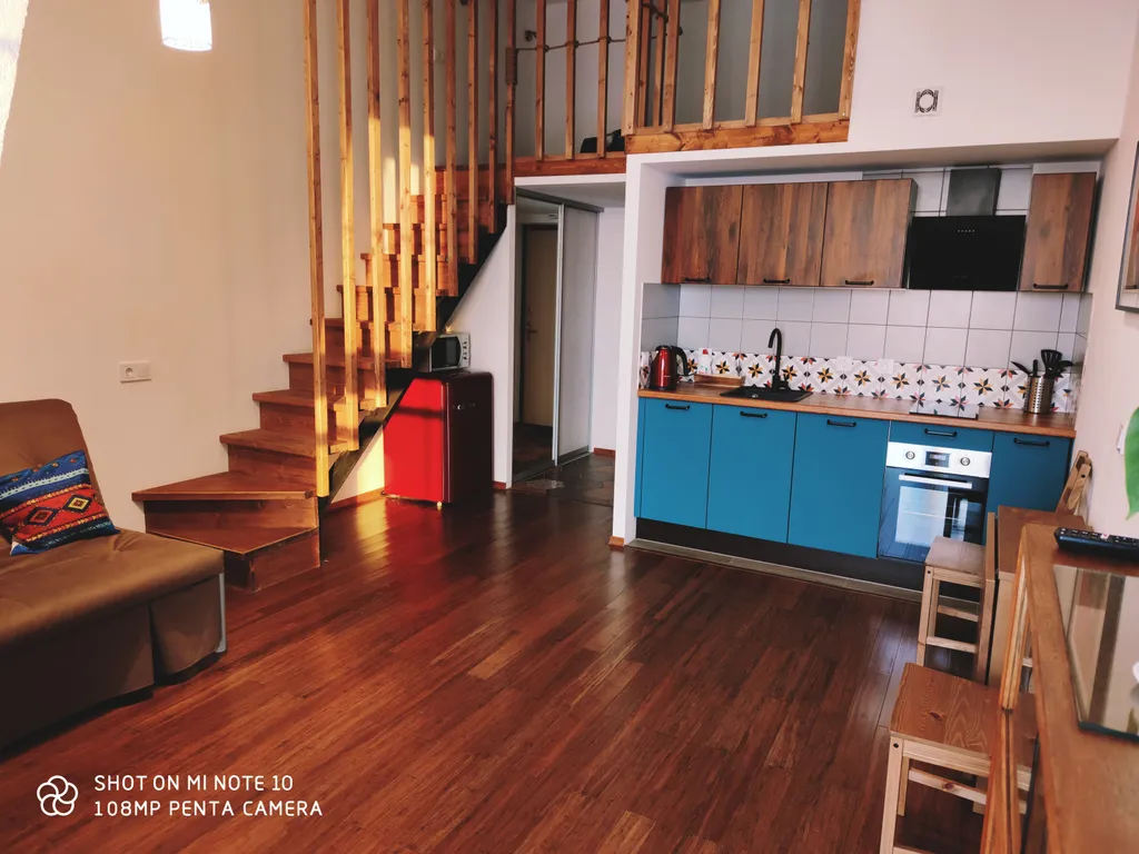 Квартира Квартира Уютная студия с антресолью — Пушкин