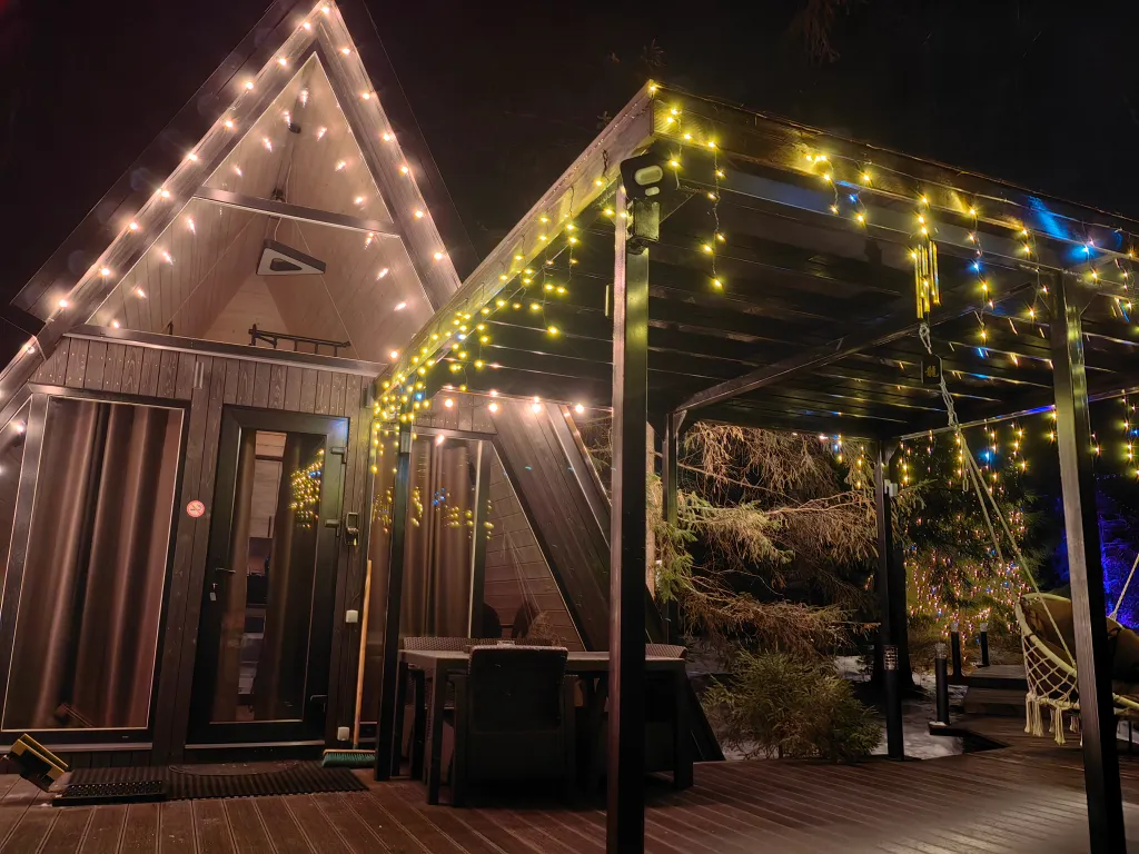 Уютный дoм a-frame