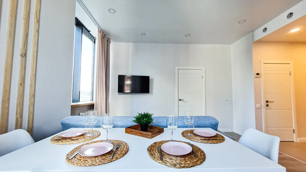 Квартира Квартира Шикарная Скандинавия с видом на Москва Сити — Москва