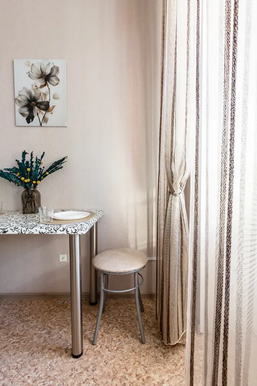 Уютная 1-комнатная квартира, 40 м², 2 кровати