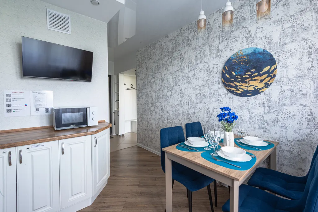 Уютная в новом микрорайоне, с гостиничным сервисом бесконтактно