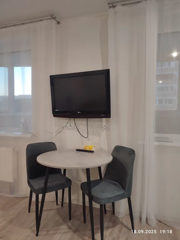 Однокомнатная квартира, евро ремонт, теплая, новострой