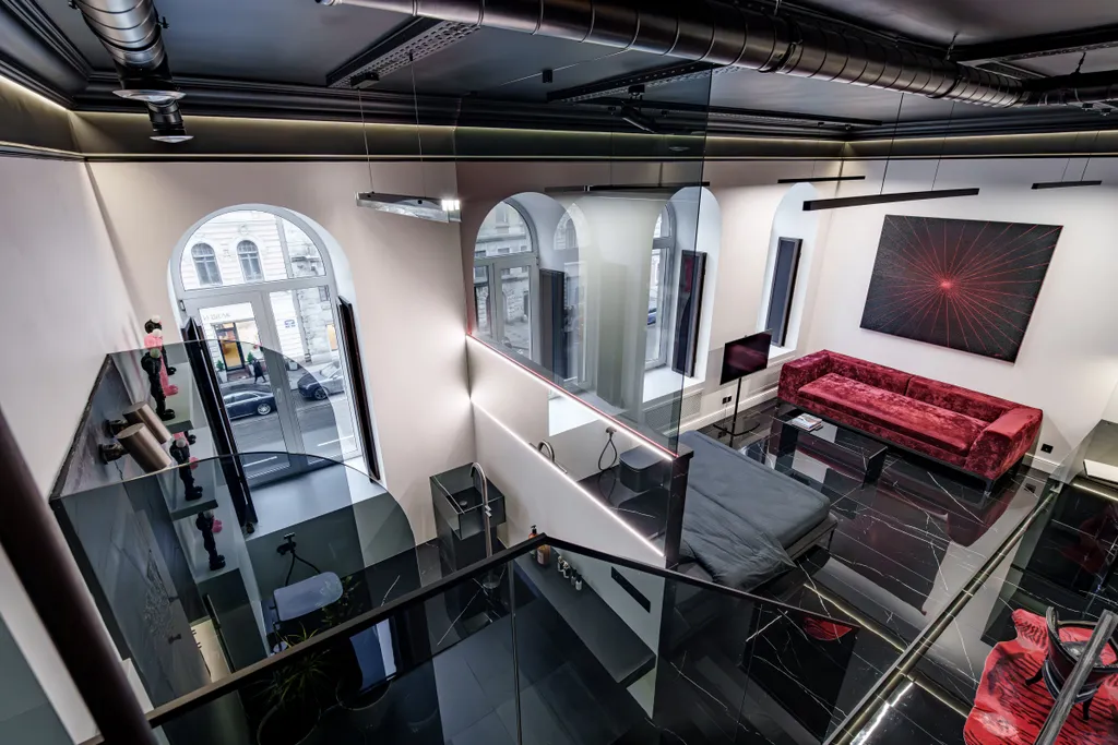 Квартира Квартира с авторским дизайном камином, сауной и кондиционером — Санкт-Петербург