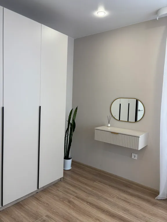 Светлая квартира с красивым видом на город