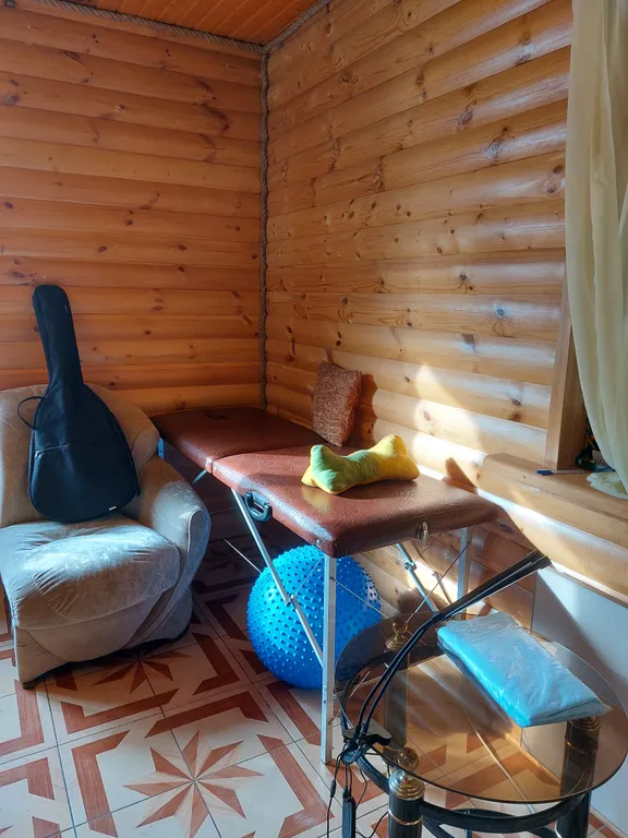 Уютный коттедж с камином и банькой