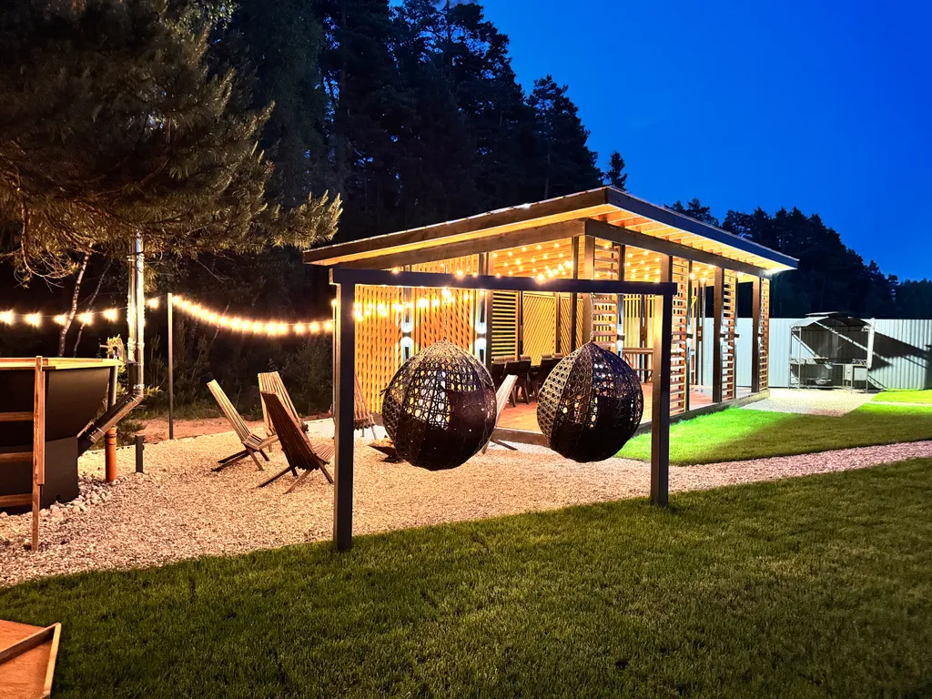 Коттедж Новый современный дом барн с дизайнерским ремонтом — Воскресенское