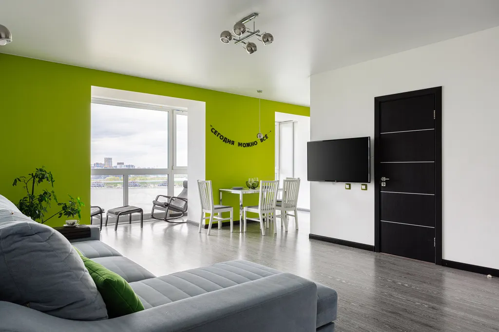 Семейная квартира «Городская панорама» с потрясающим видом на город