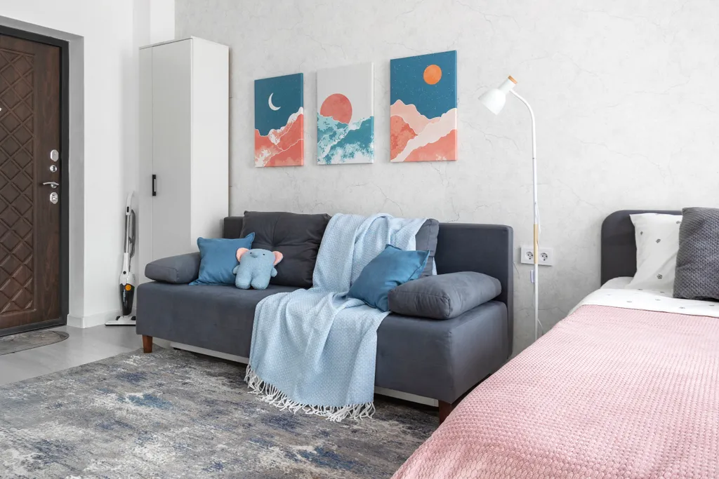 Квартира Квартира Свежая студия в уютном современном ЖК в Лазаревском — Лазаревское