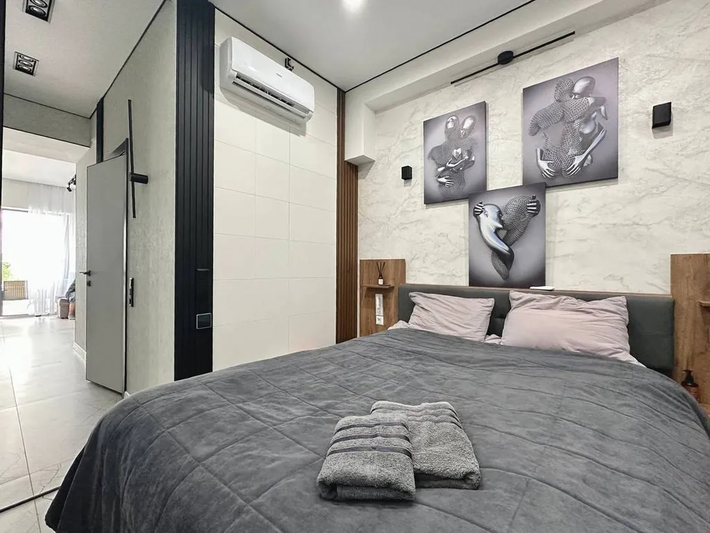 Двухкомнатные апартаменты с прямым видом на море и роскошной террасой