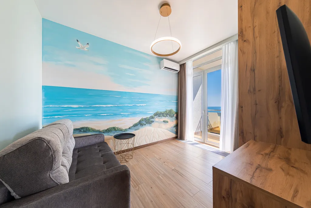 Квартира в центре с видом на море