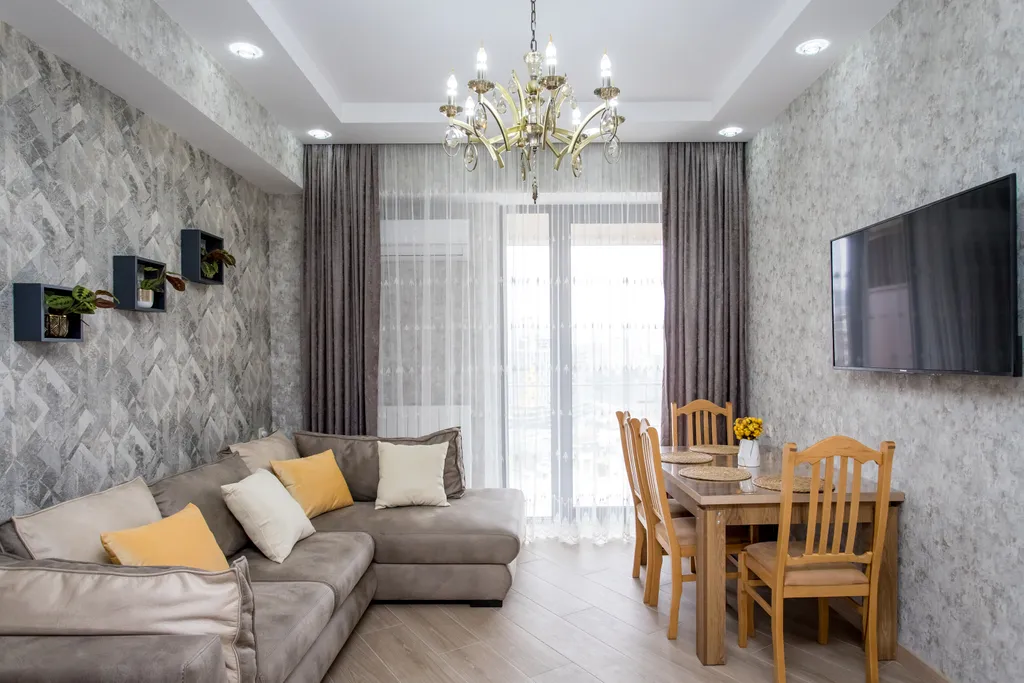 Дизайнерская квартира с панорамой Тбилиси · Ваке · Балкон · Wi-Fi