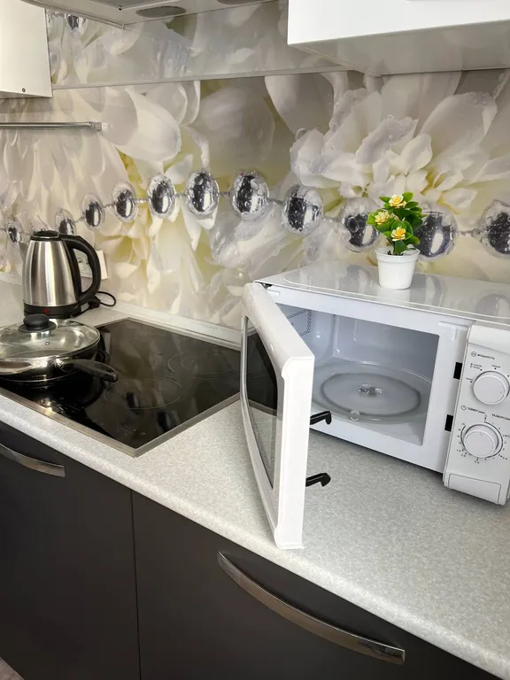 Квартира с красивым видом из окна и новым ремонтом